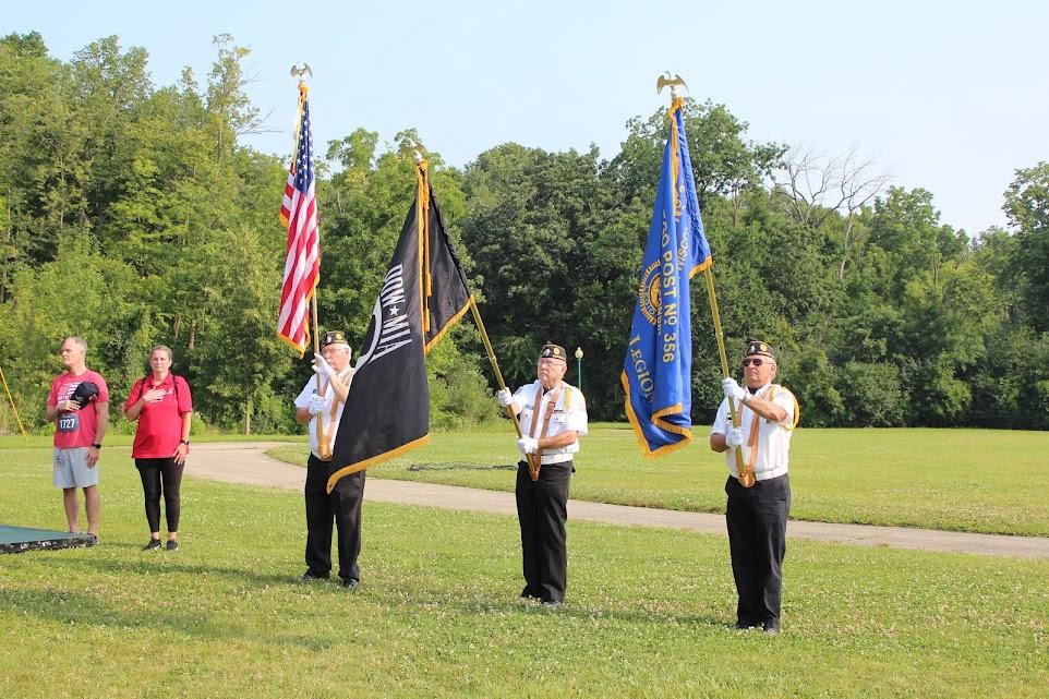 American Legion with the Colors